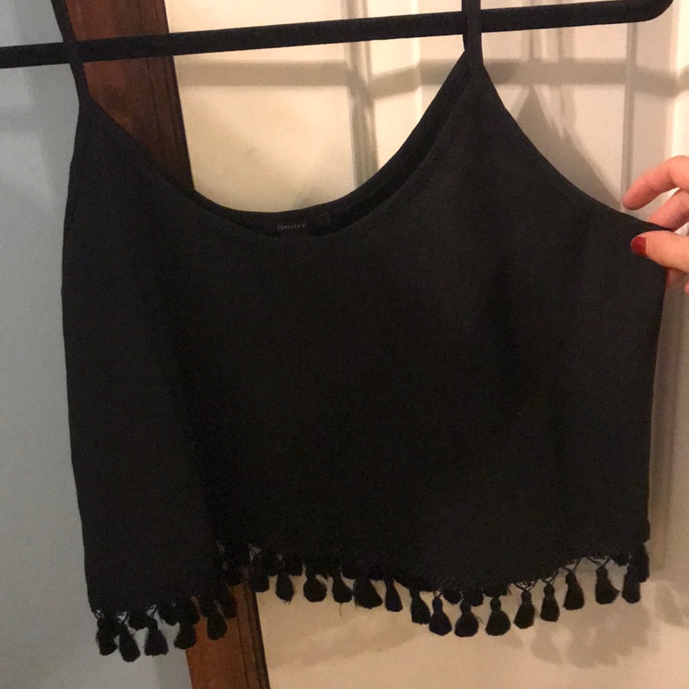 Black forever 21 tank top